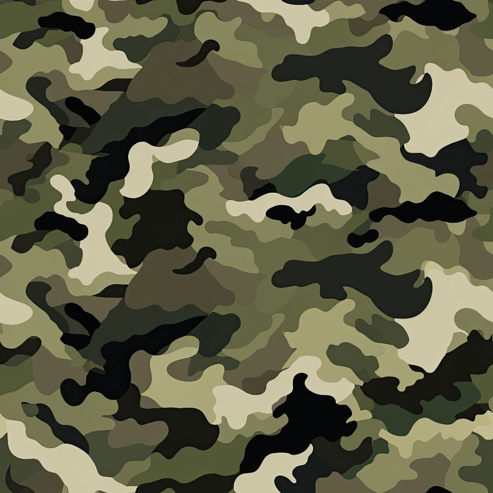 Military Camouflage Army Pattern 9 Quilting Cotton Fabric