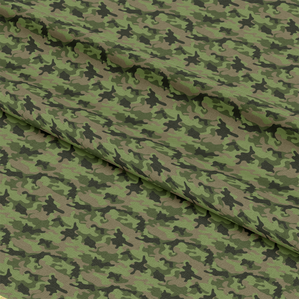 Military Camouflage Pattern 1 Quilting Cotton Fabric