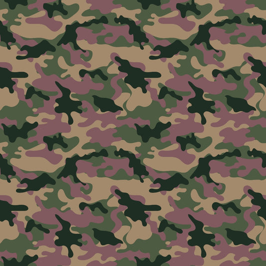 Military Camouflage Pattern 10 Quilting Cotton Fabric