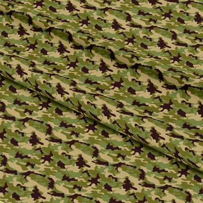 Military Camouflage Pattern 13 Quilting Cotton Fabric