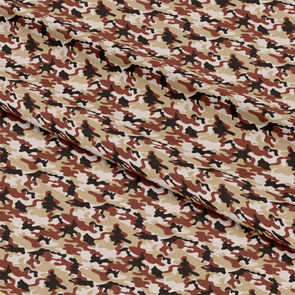 Military Camouflage Pattern 14 Quilting Cotton Fabric