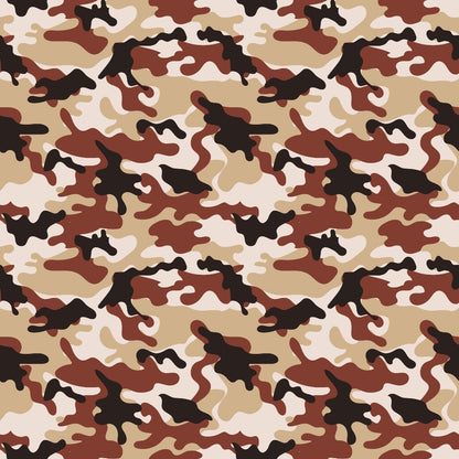 Military Camouflage Pattern 14 Quilting Cotton Fabric