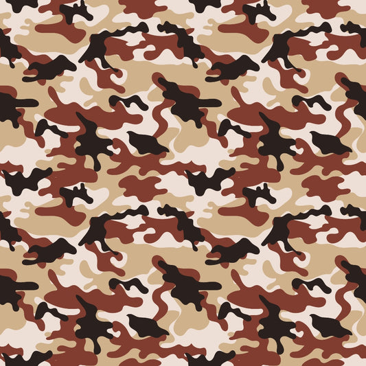 Military Camouflage Pattern 14 Quilting Cotton Fabric