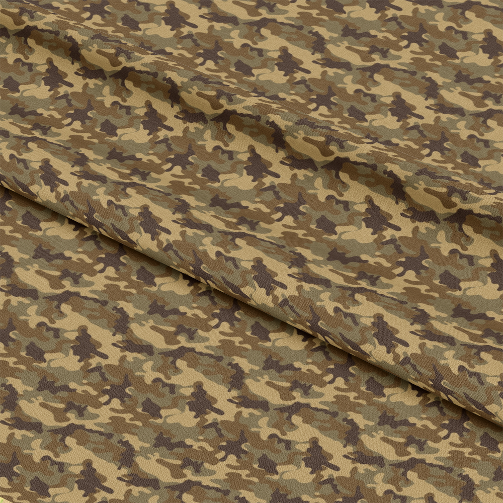 Military Camouflage Pattern 15 Quilting Cotton Fabric