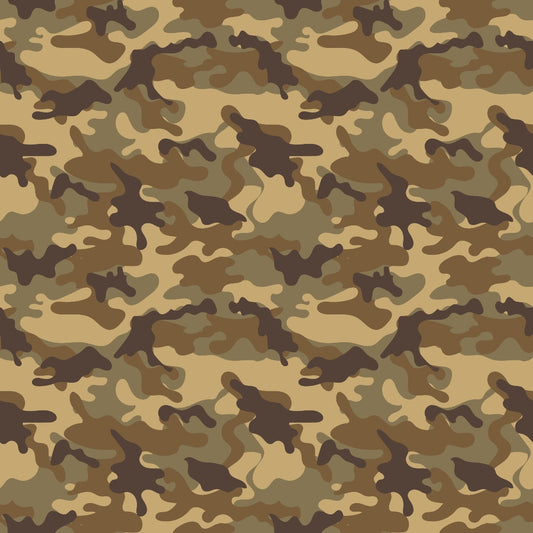 Military Camouflage Pattern 15 Quilting Cotton Fabric
