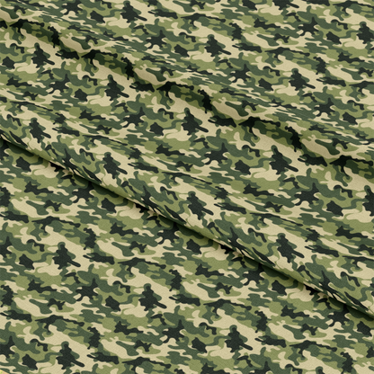 Military Camouflage Pattern 18 Quilting Cotton Fabric