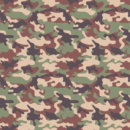 Military Camouflage Pattern 20 Quilting Cotton Fabric