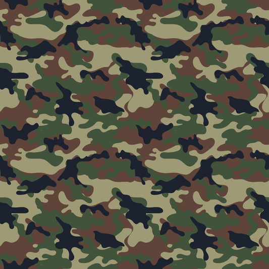 Military Camouflage Pattern 7 Quilting Cotton Fabric