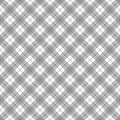 Seafoam Gingham Pattern 19 Minky Fabric