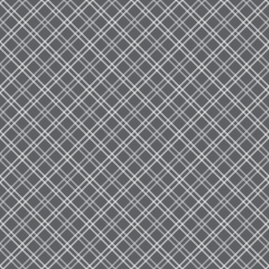 Mint Grey and White Plaid Pattern 5 Quilting Cotton Fabric