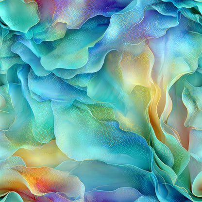 Opaline Petals Pattern 5 Minky Fabric