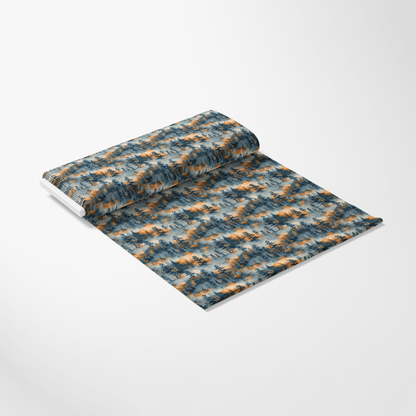 Misty Morning Mountains Pattern 1 Quilting Cotton Fabric