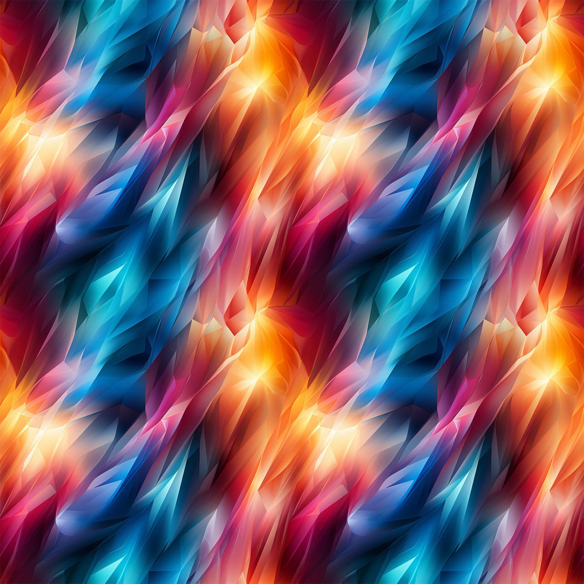 Liquid Prism Pattern 10 Minky Fabric