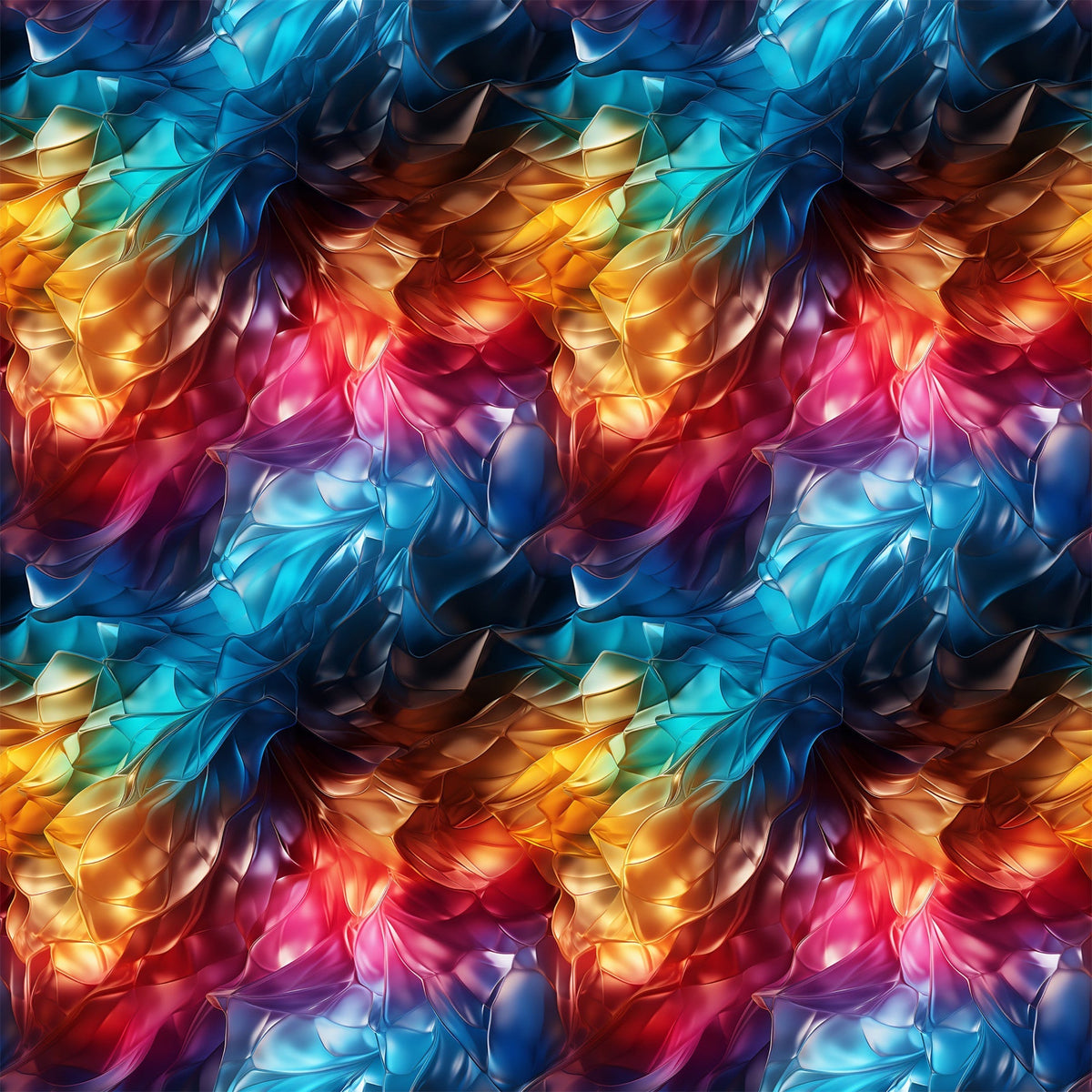 Liquid Prism Pattern 11 Minky Fabric