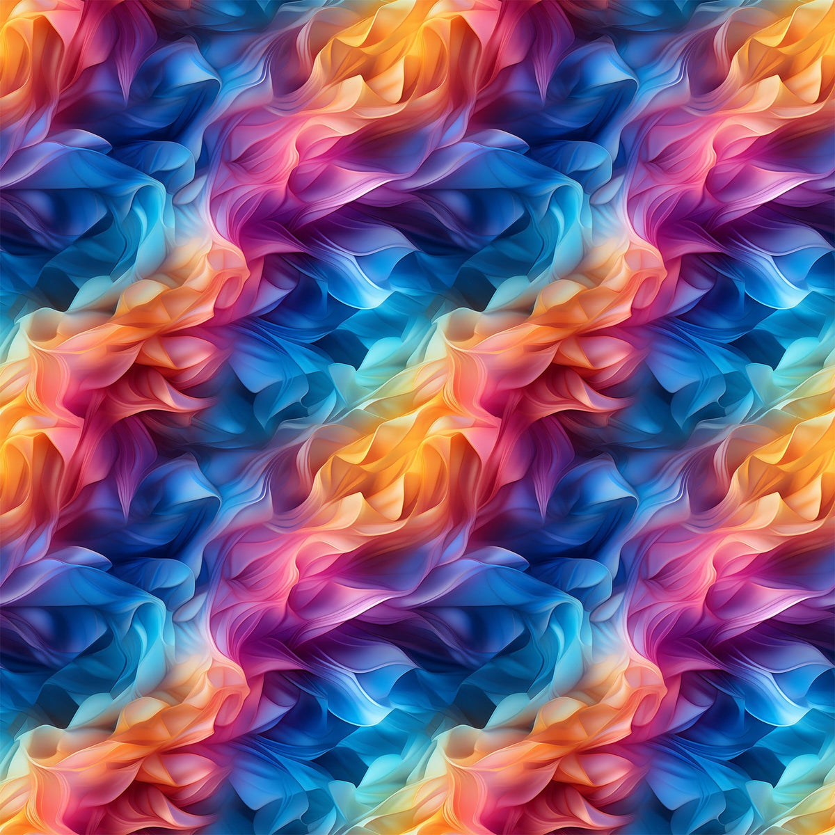 Liquid Prism Pattern 1 Minky Fabric