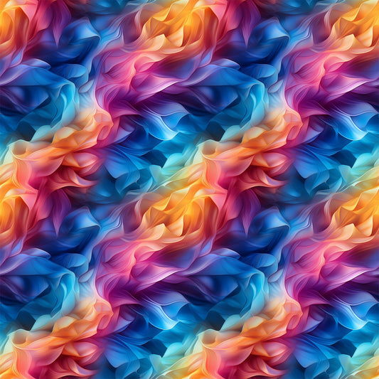 Liquid Prism Pattern 1 Minky Fabric