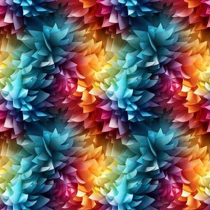 Liquid Prism Pattern 2 Minky Fabric