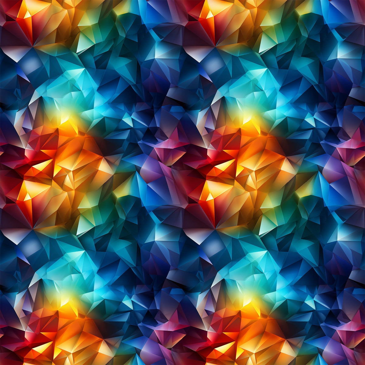 Liquid Prism Pattern 3 Minky Fabric