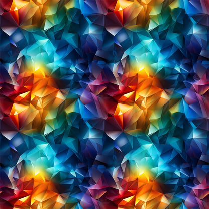 Liquid Prism Pattern 3 Minky Fabric
