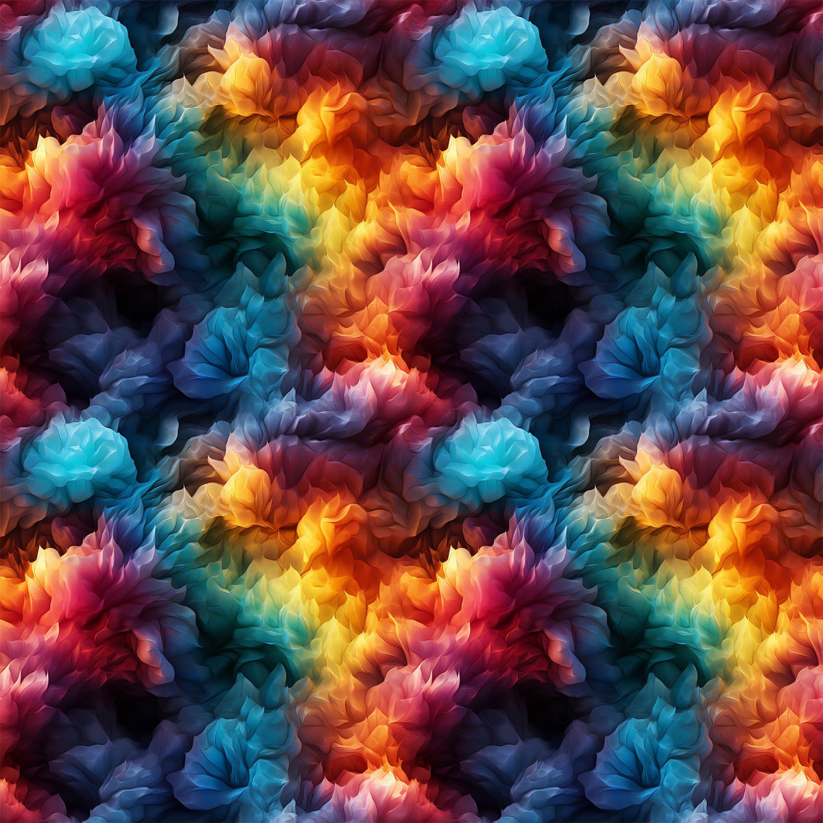 Liquid Prism Pattern 5 Minky Fabric