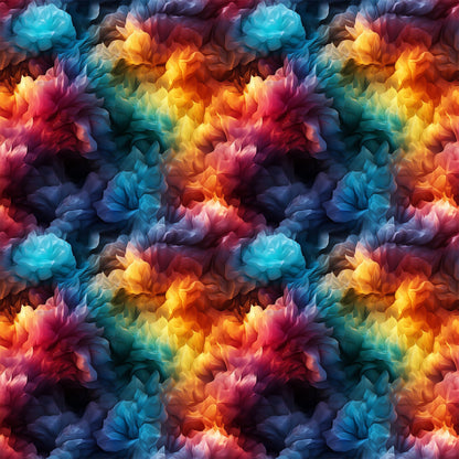 Liquid Prism Pattern 5 Minky Fabric