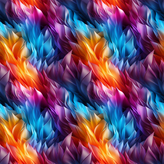 Liquid Prism Pattern 6 Minky Fabric
