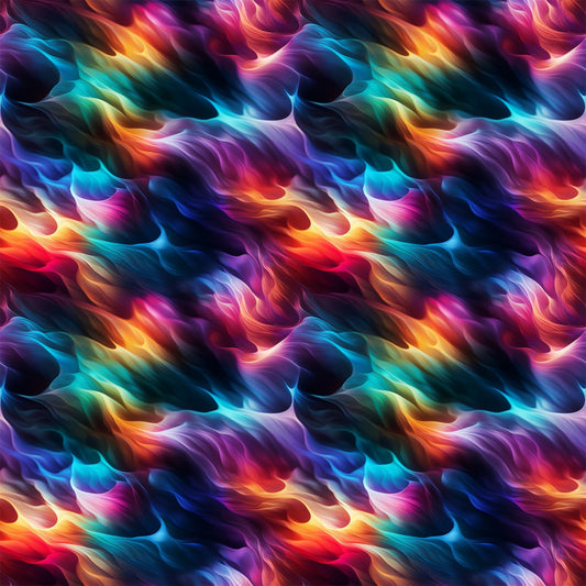 Liquid Prism Pattern 7 Minky Fabric