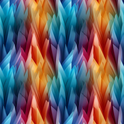 Liquid Prism Pattern 8 Minky Fabric