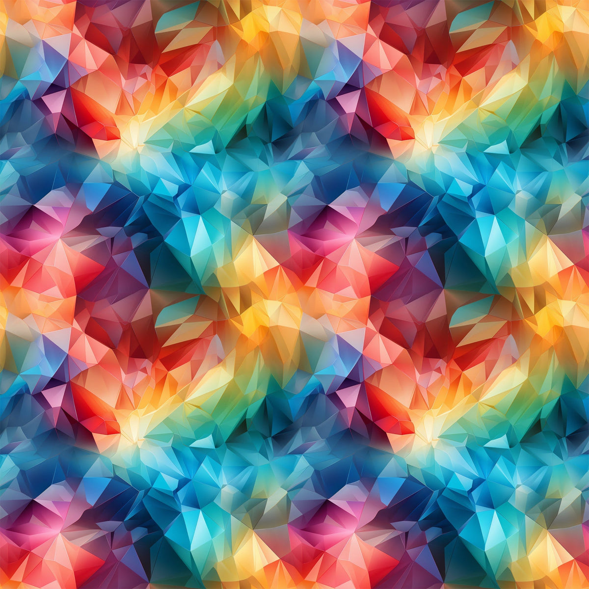 Liquid Prism Pattern 9 Minky Fabric