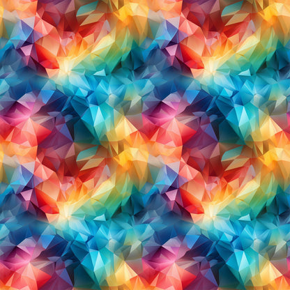 Liquid Prism Pattern 9 Minky Fabric