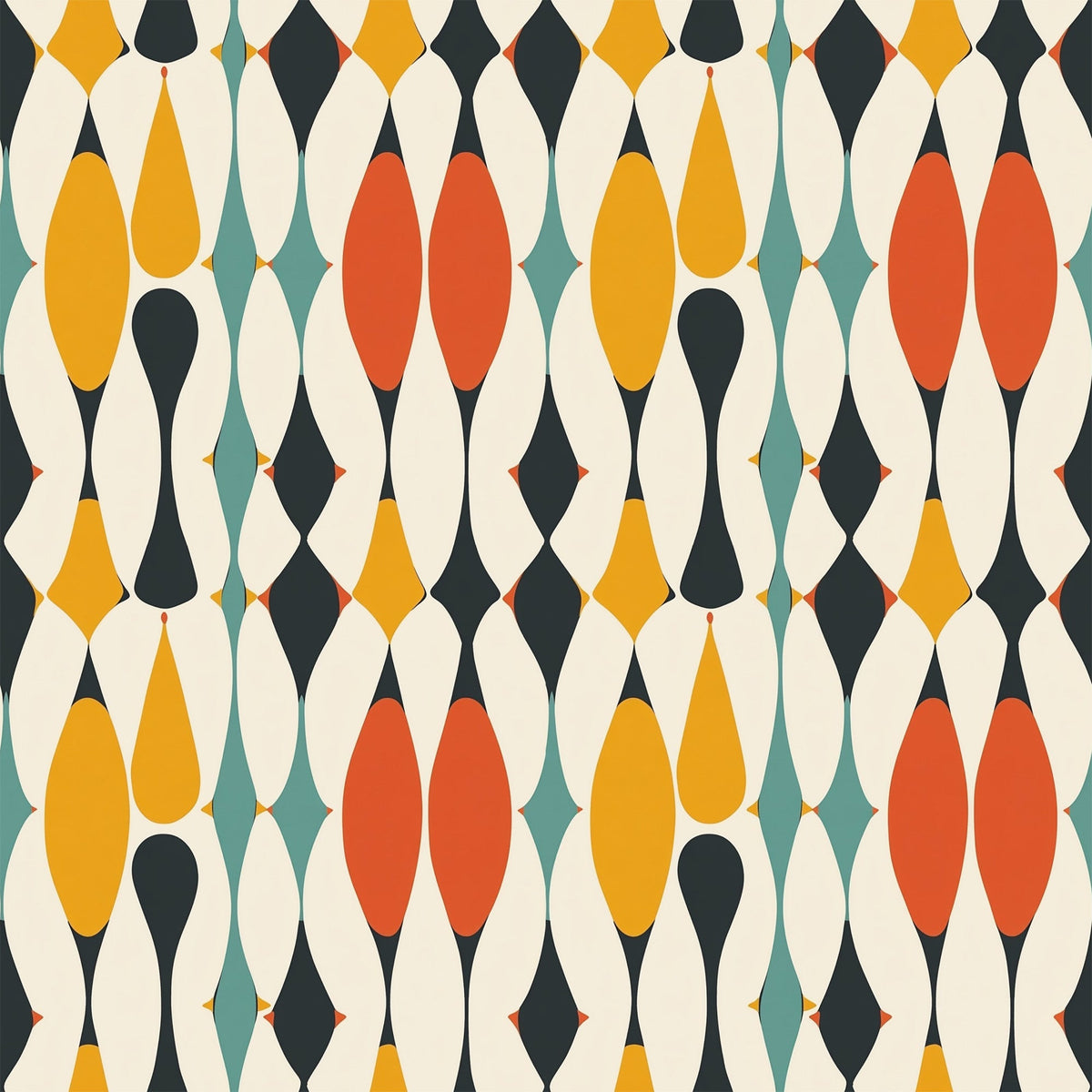 Atomic Diamonds Pattern 10 Minky Fabric