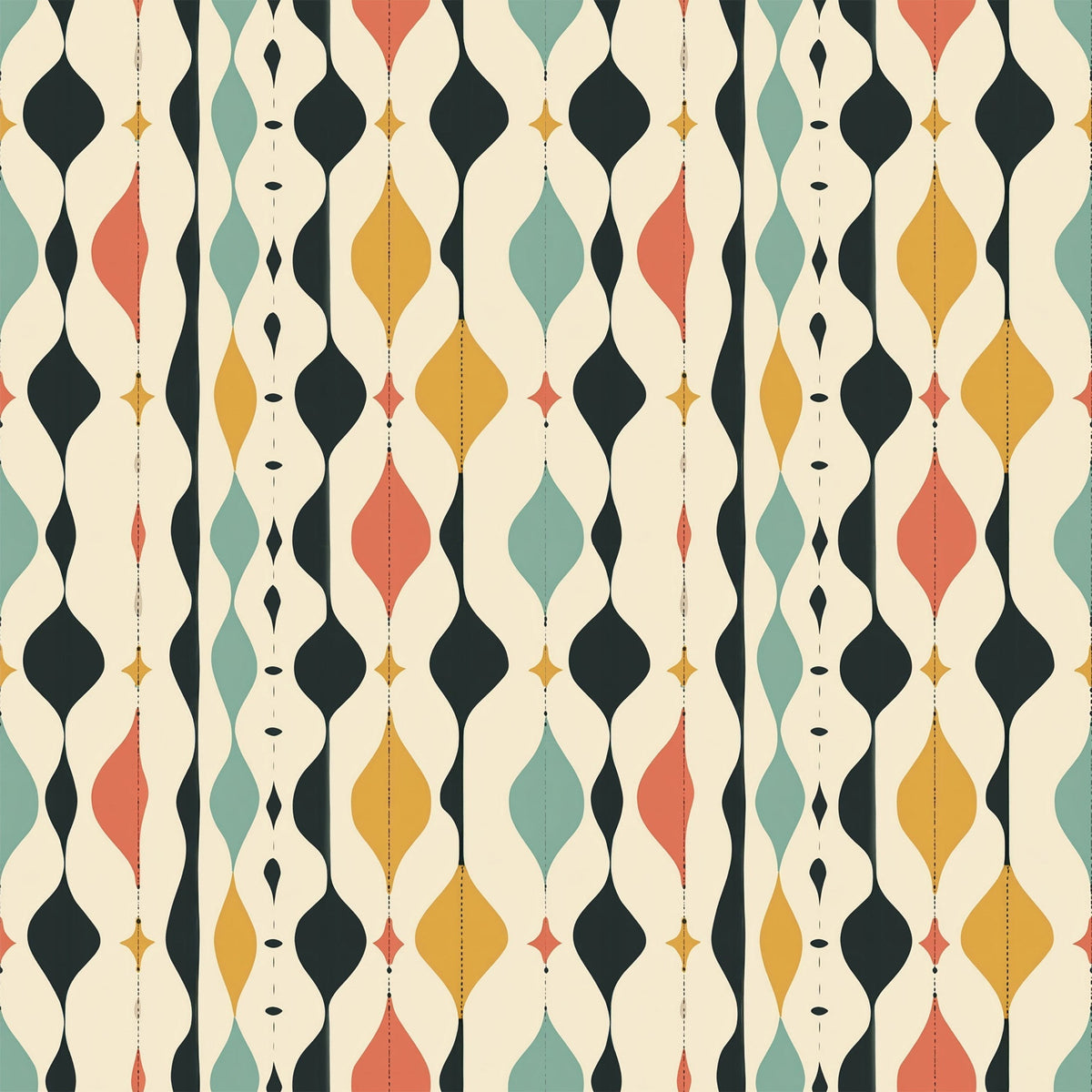 Atomic Diamonds Pattern 12 Minky Fabric