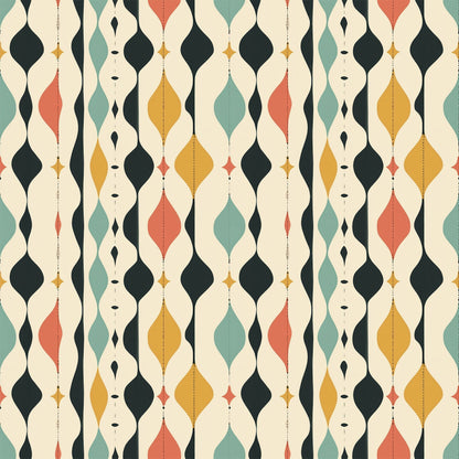 Atomic Diamonds Pattern 12 Minky Fabric
