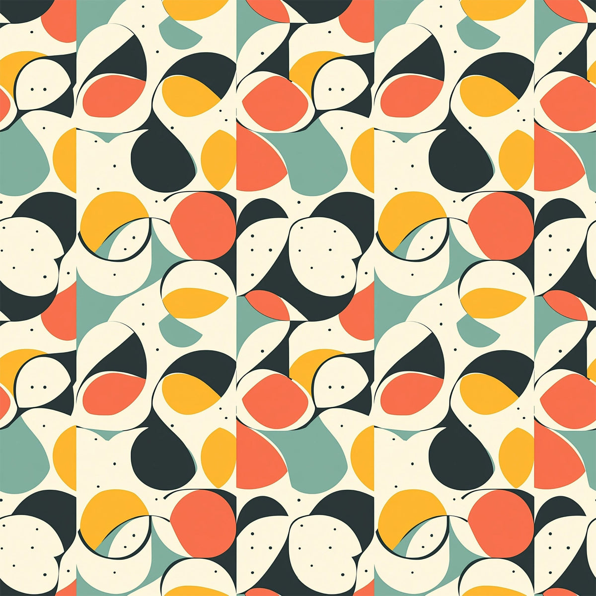 Atomic Diamonds Pattern 1 Minky Fabric