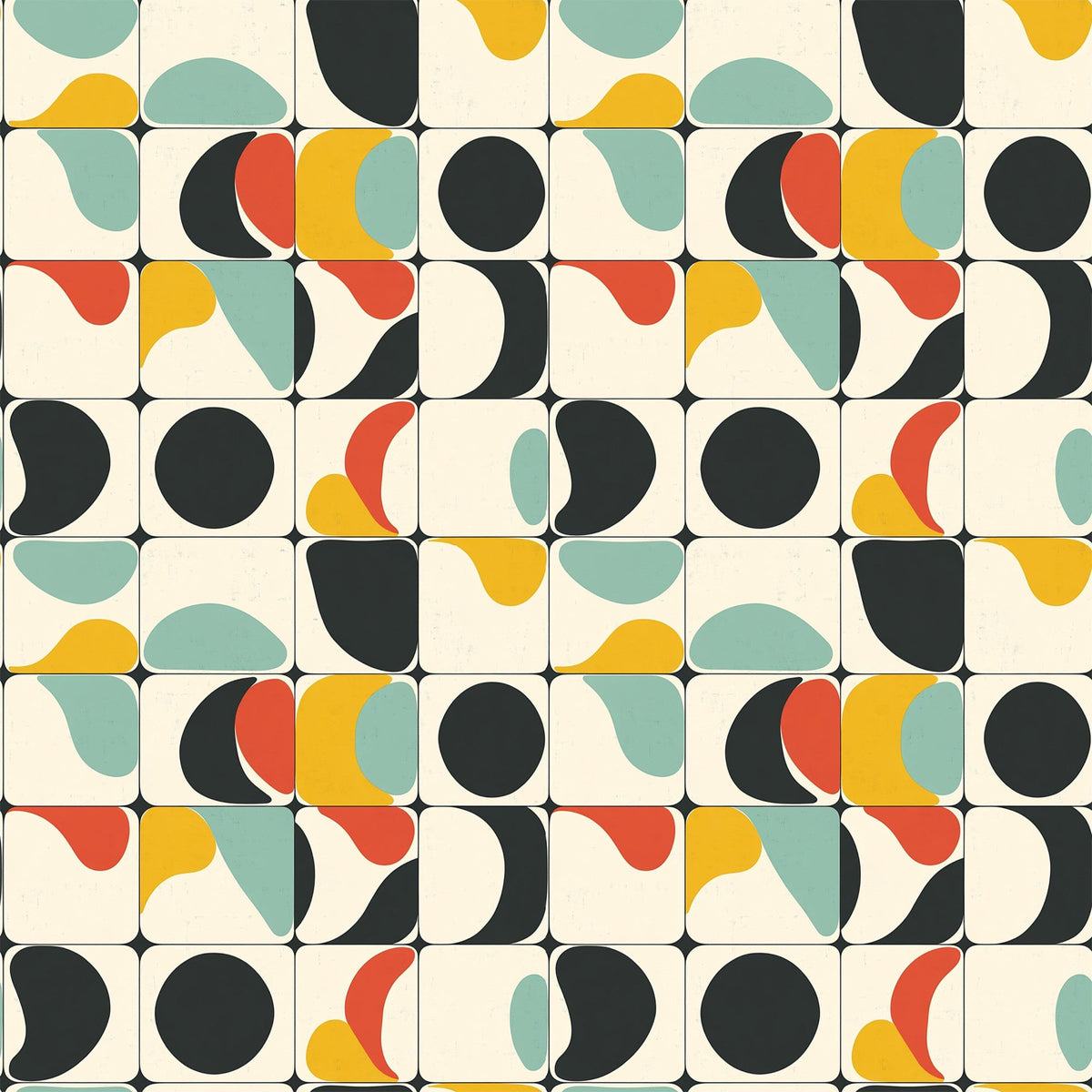 Atomic Diamonds Pattern 2 Minky Fabric