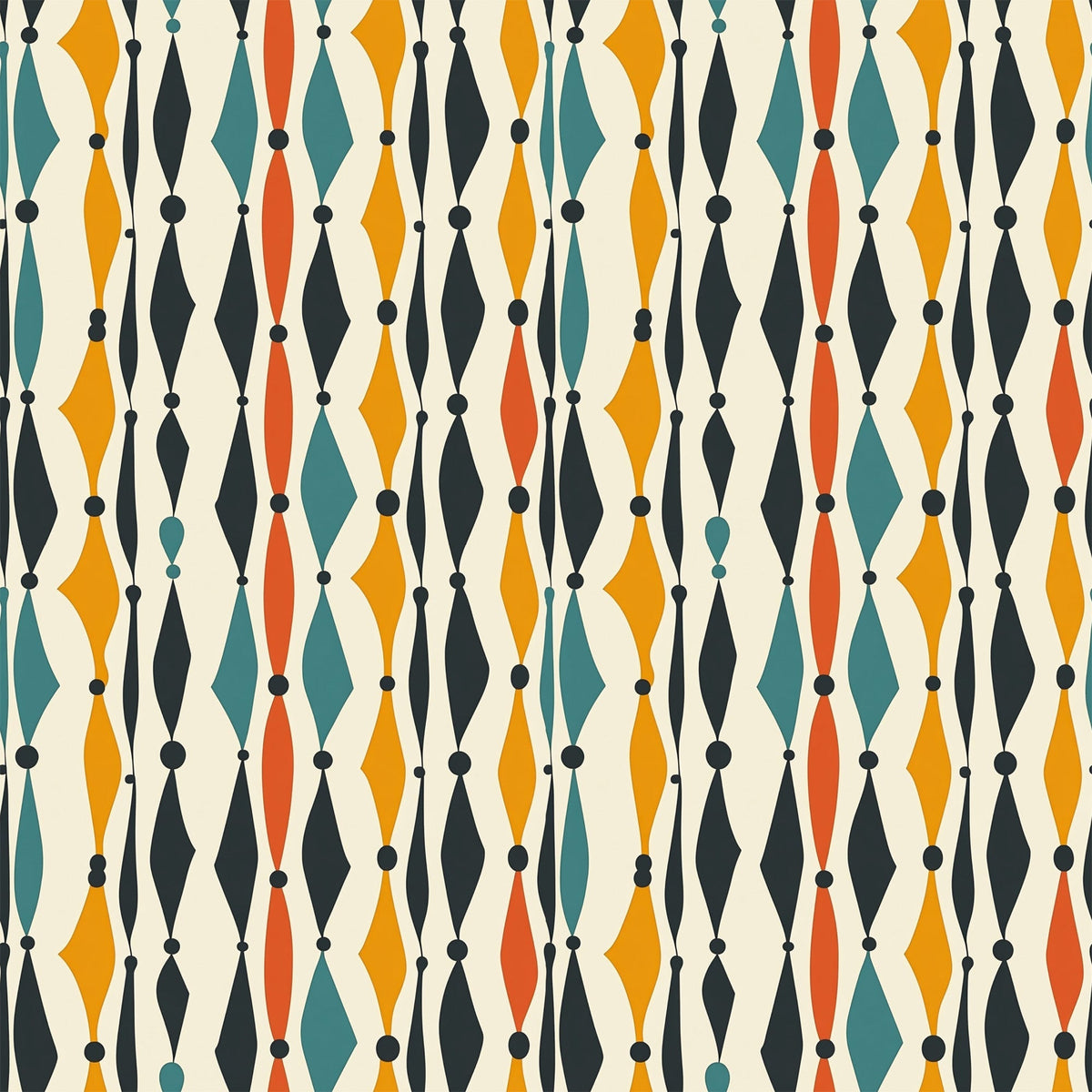 Atomic Diamonds Pattern 3 Minky Fabric