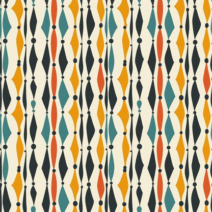 Atomic Diamonds Pattern 3 Minky Fabric