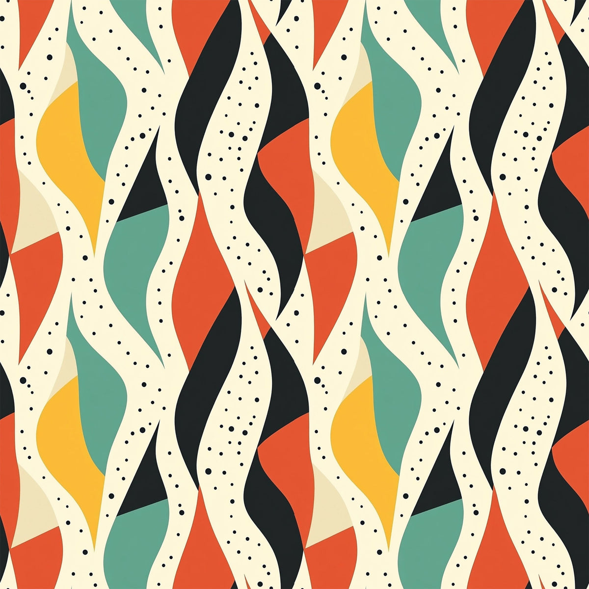 Atomic Diamonds Pattern 6 Minky Fabric