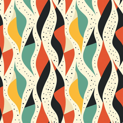 Atomic Diamonds Pattern 6 Minky Fabric