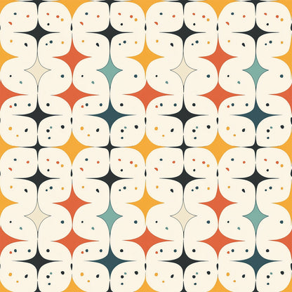 Atomic Diamonds Pattern 8 Minky Fabric