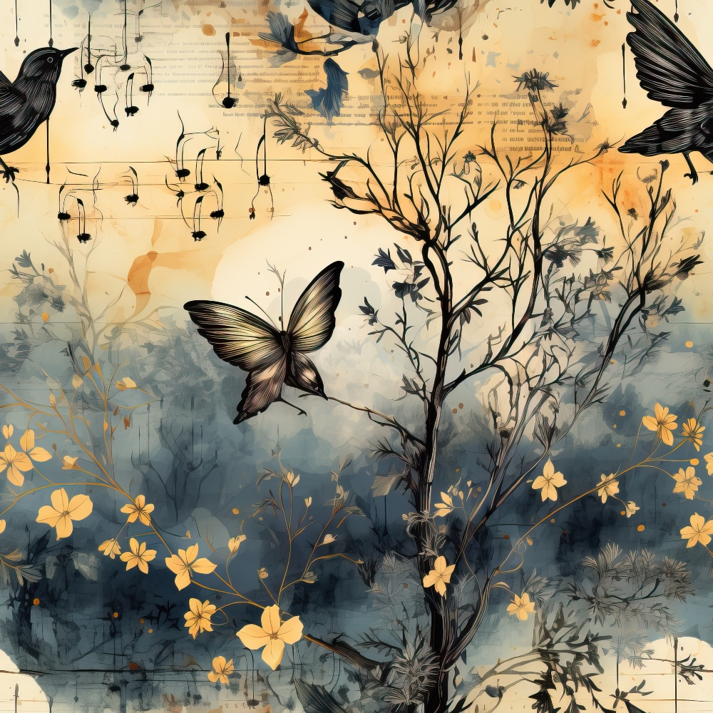 Twilight Serenade Pattern 7 Minky Fabric