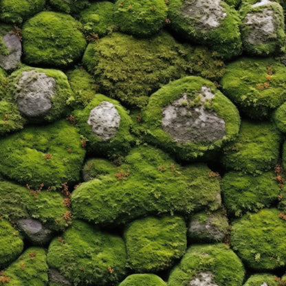 Moss Textures Pattern 7 Minky Fabric
