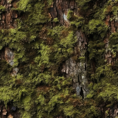 Moss Textures Pattern 8 Minky Fabric