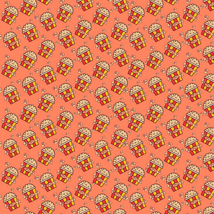 Silver Screen Pattern 2 Minky Fabric