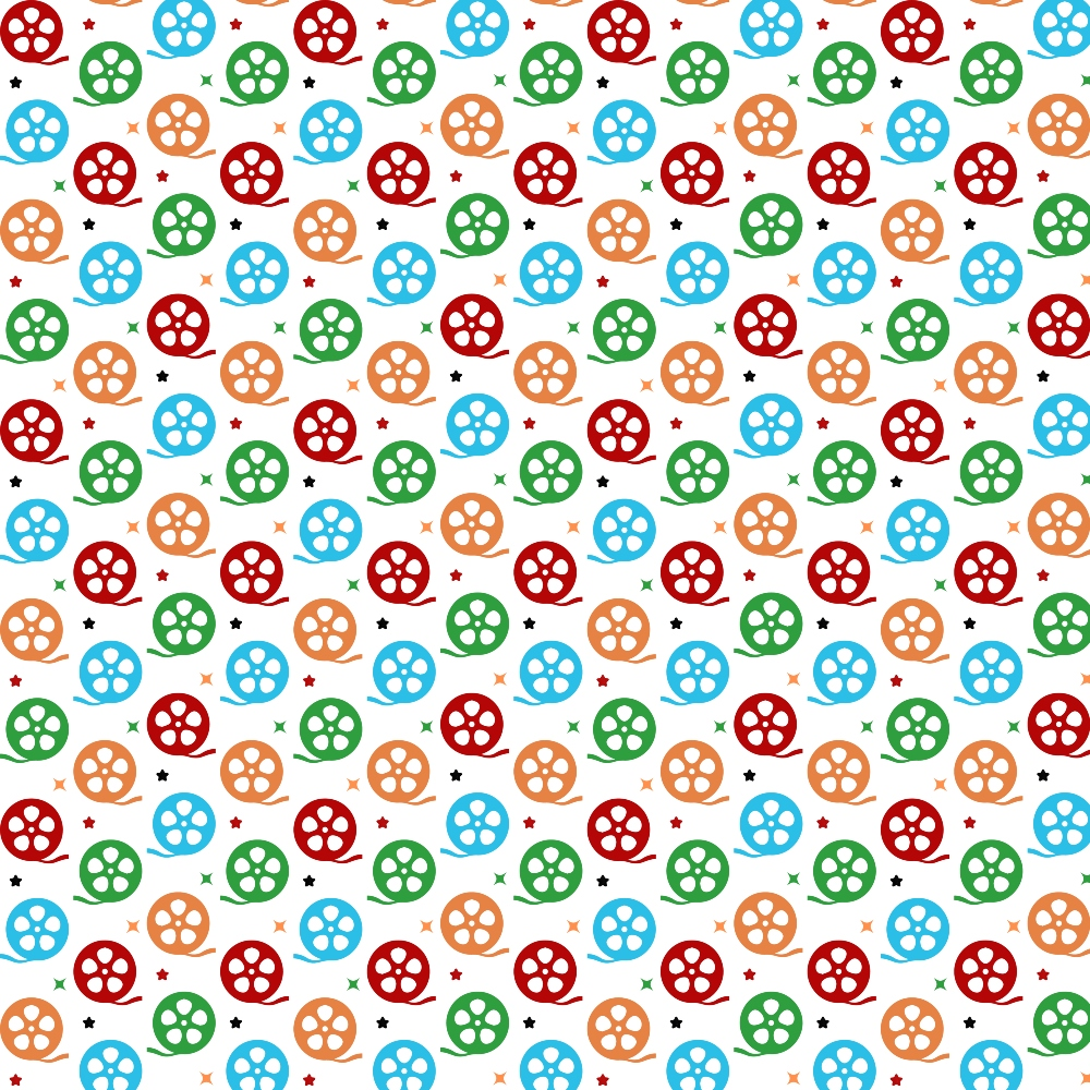 Silver Screen Pattern 4 Minky Fabric