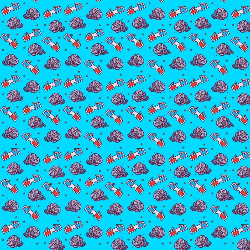 Silver Screen Pattern 8 Minky Fabric