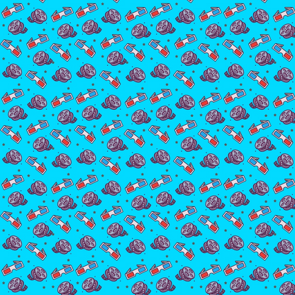 Silver Screen Pattern 8 Minky Fabric