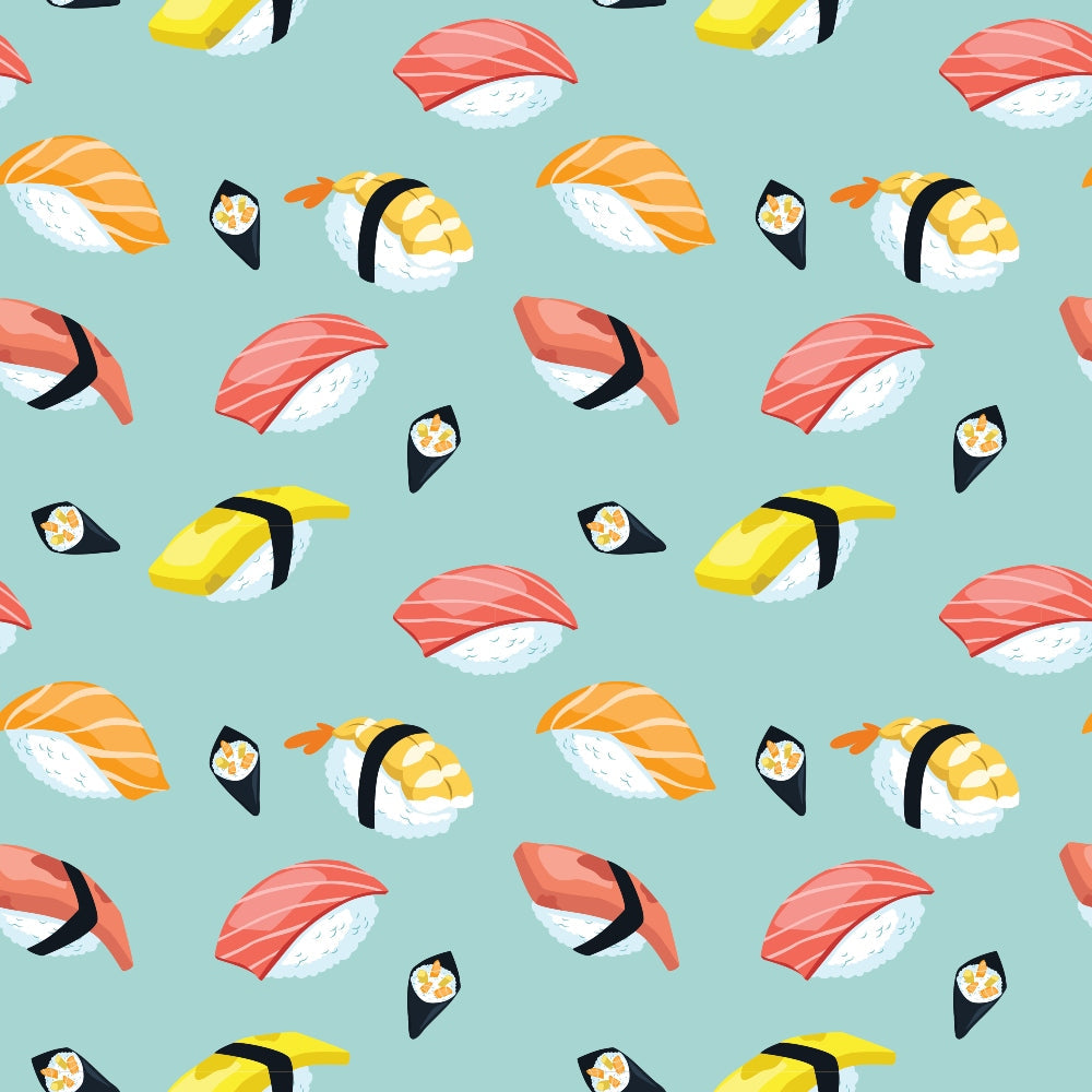My Favorite Sushi Pattern 3 Quilting Cotton Fabric