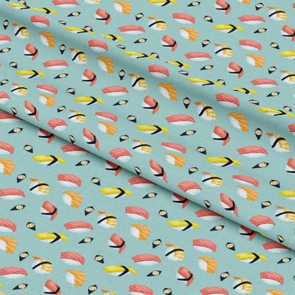 My Favorite Sushi Pattern 3 Quilting Cotton Fabric