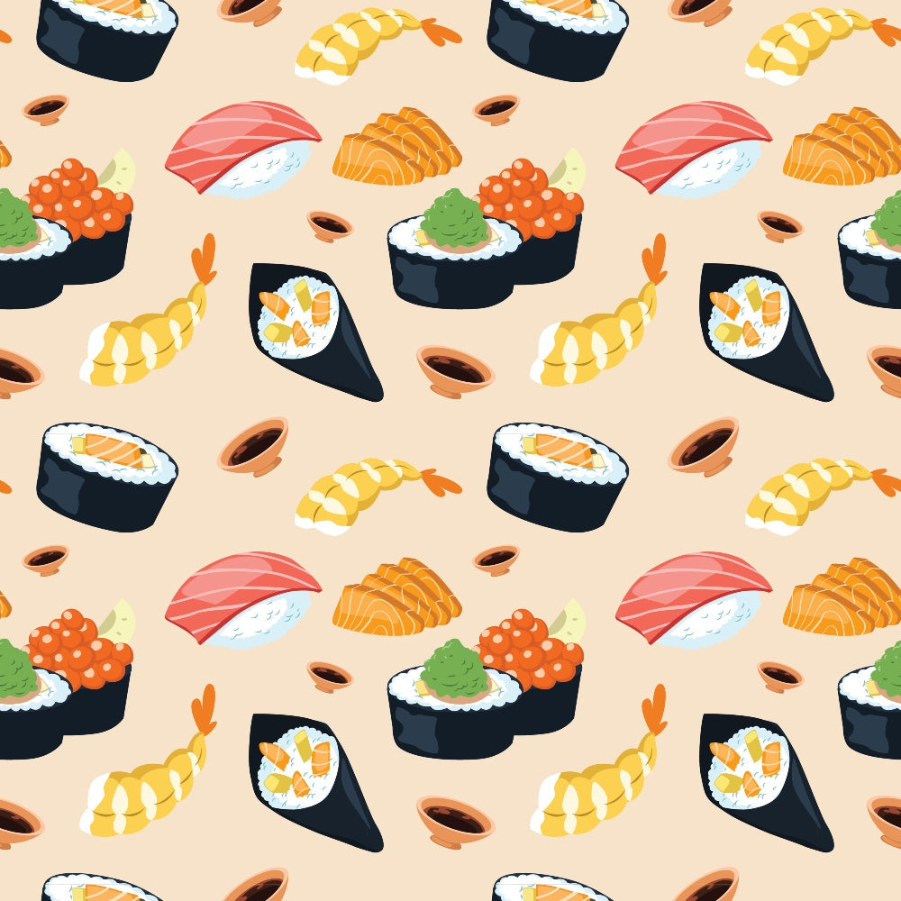 Maki Medley Pattern 5 Minky Fabric